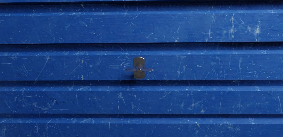 Garage Door 3D Model Low-poly 3D model_7