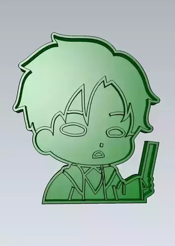 Harry Potter Cedric Diggory Cookie Cutter Stamp Cake Decorating