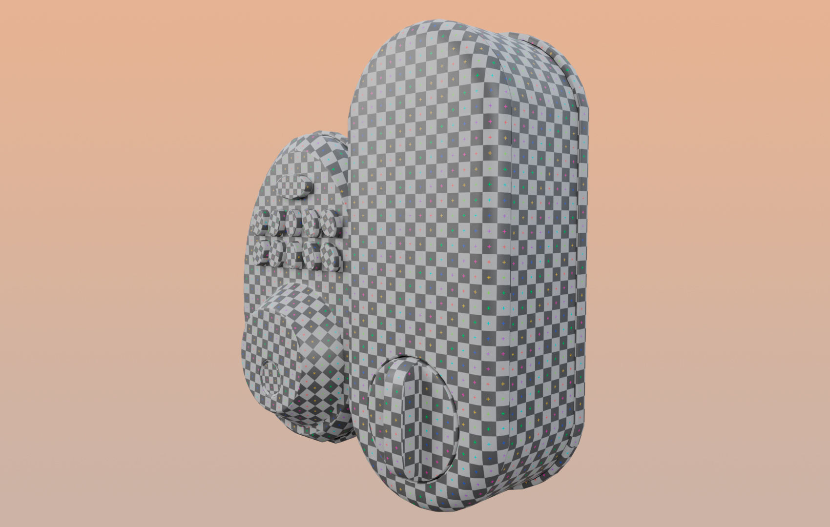 Super Pack Digital Door Lock 3D Model Collection_35