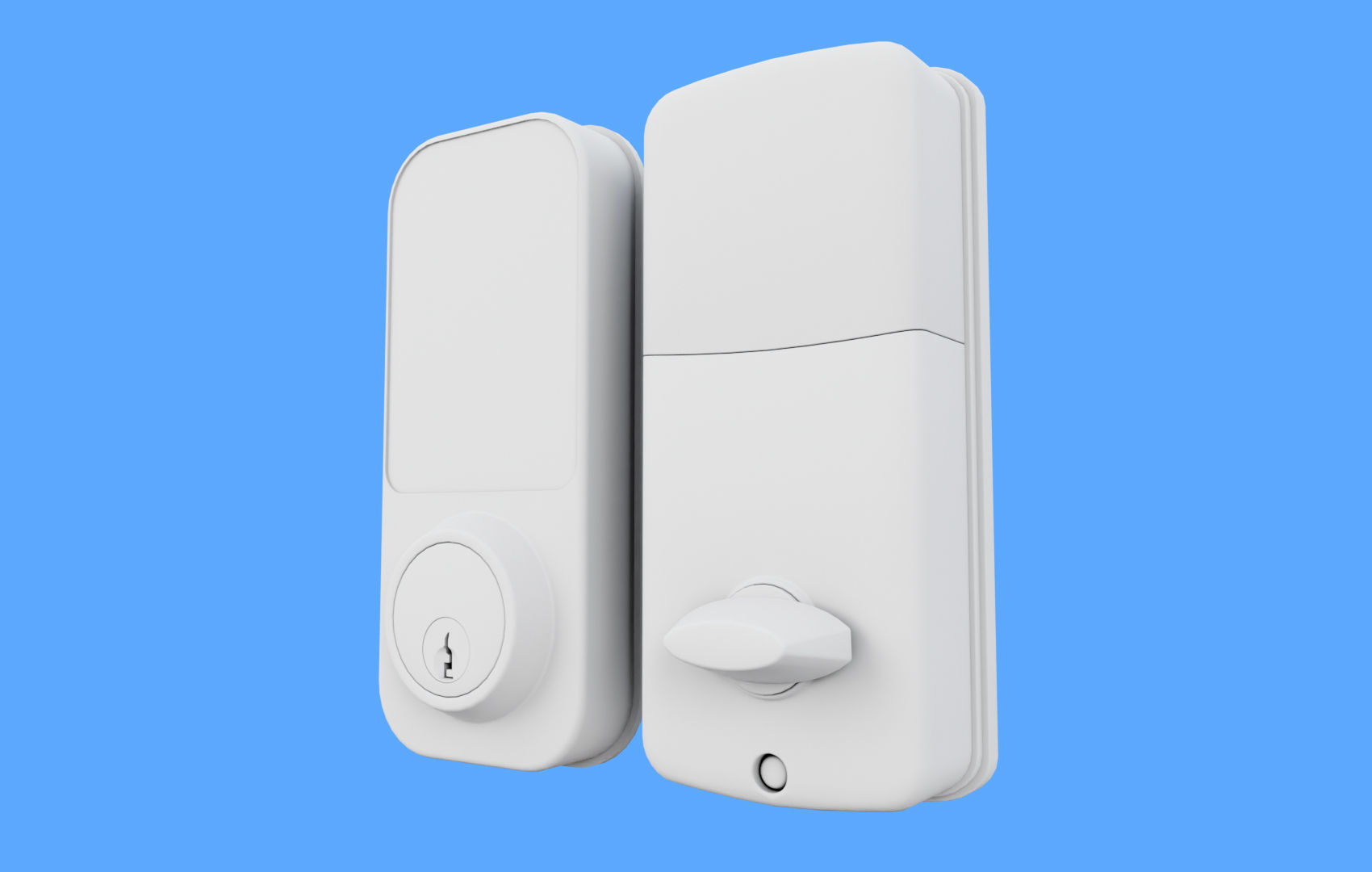 Super Pack Digital Door Lock 3D Model Collection_6