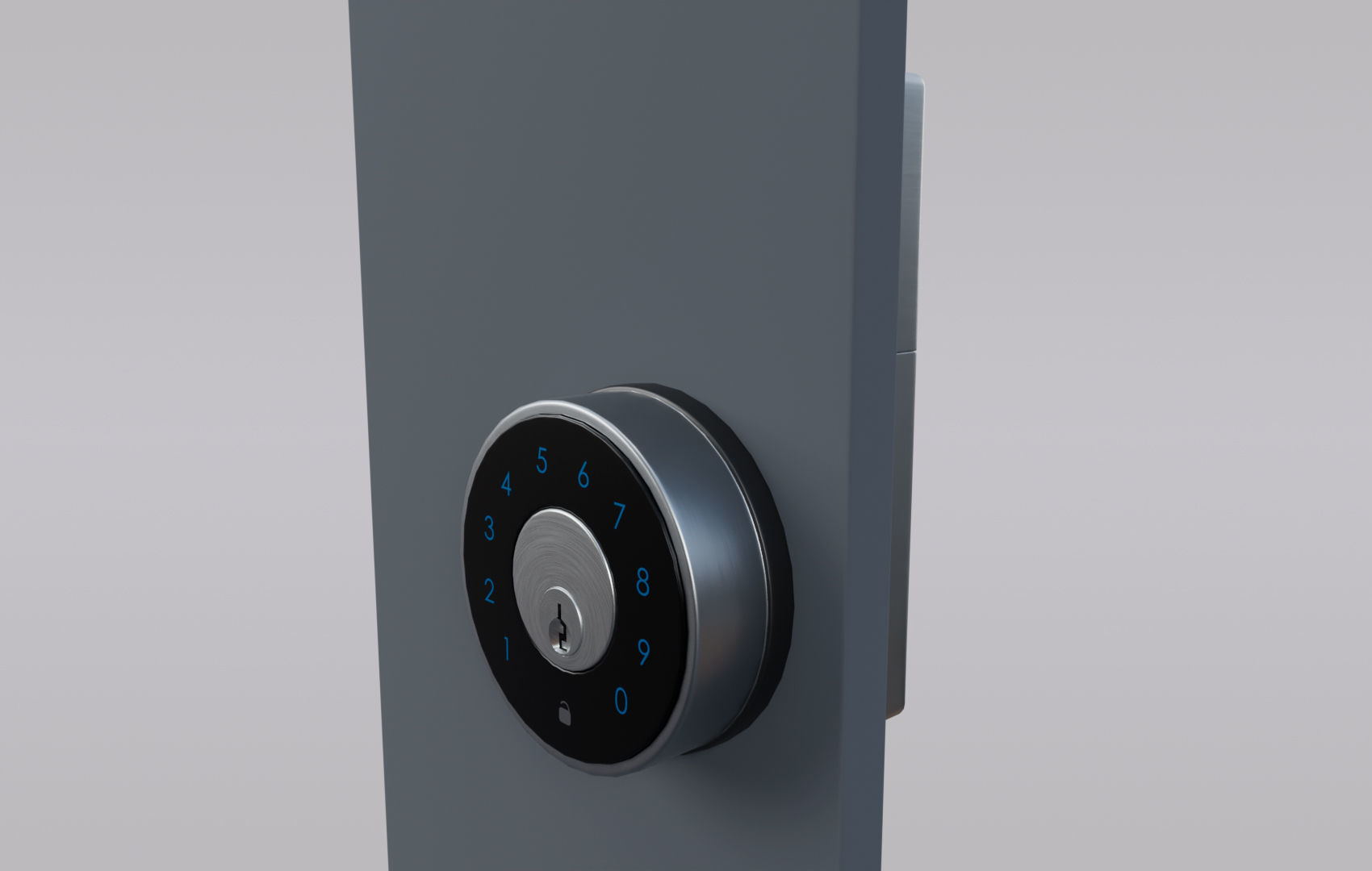 Super Pack Digital Door Lock 3D Model Collection_21