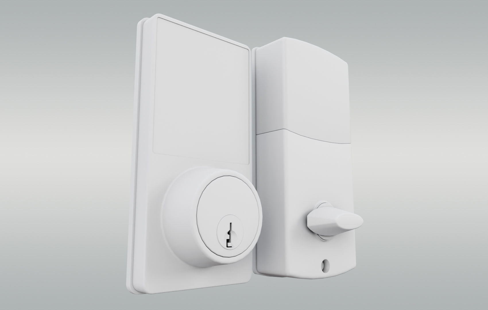 Super Pack Digital Door Lock 3D Model Collection_23