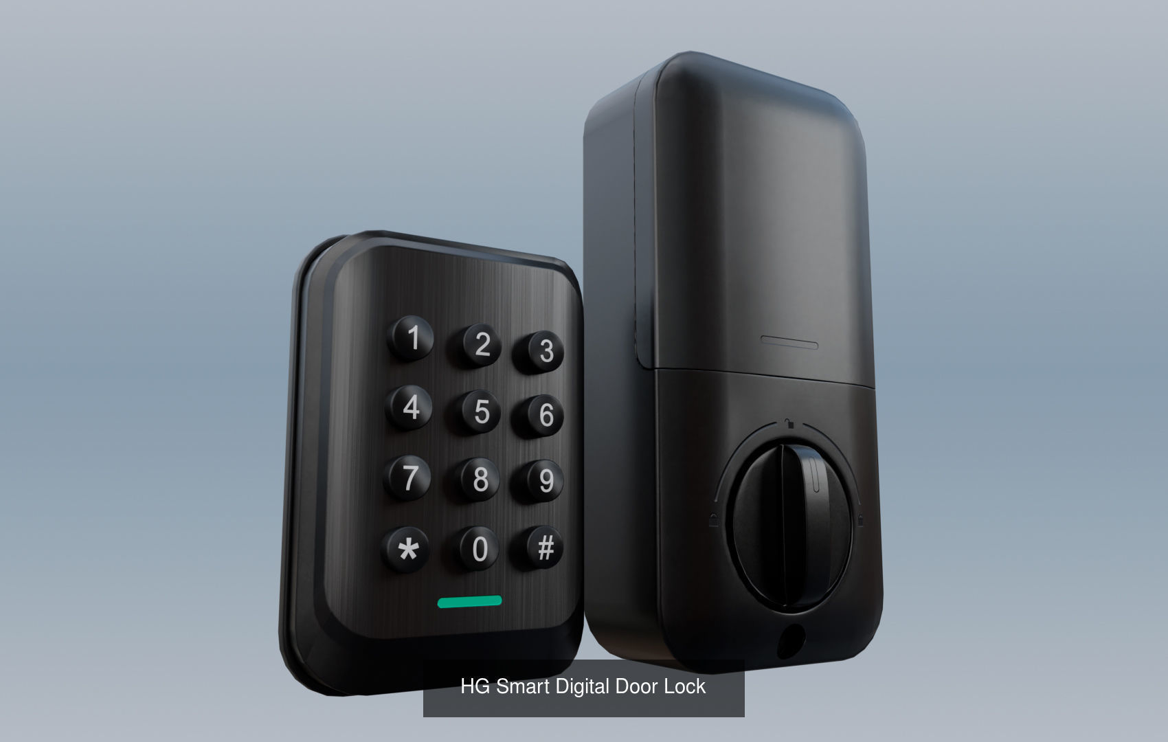 Super Pack Digital Door Lock 3D Model Collection_19