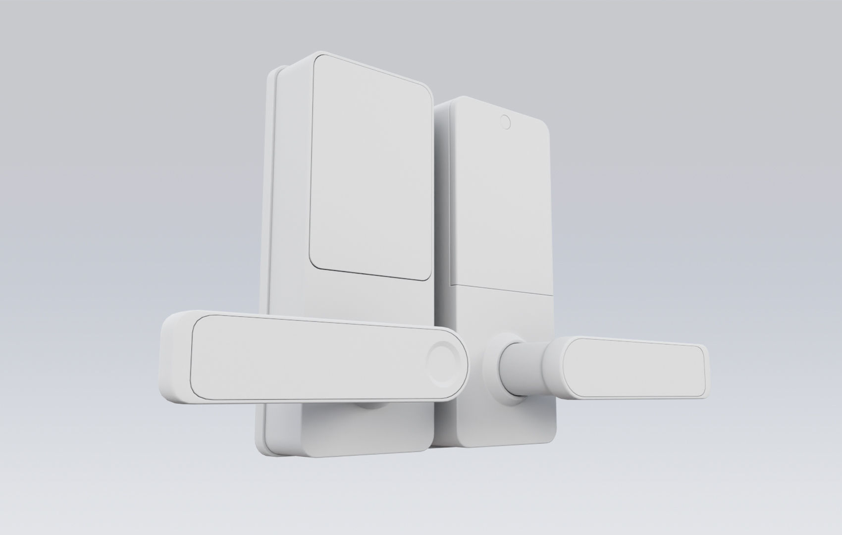 Super Pack Digital Door Lock 3D Model Collection_31