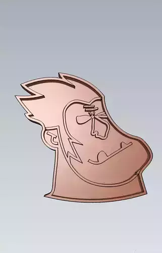 Harry Potter Fenrir Greyback Cookie Cutter Stamp Cake Decorating