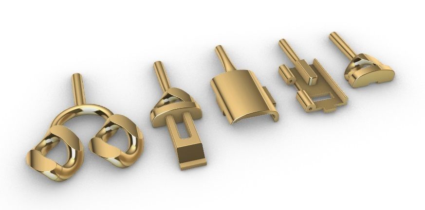 10 MM MIAMI CUBAN LINK PONG SET FOR BRACELET OR NECKLACE 3D print model_12