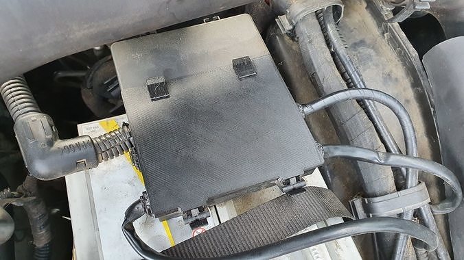 Alfa Romeo 159 Fuse Box Cover 19JTDI 3D print model
