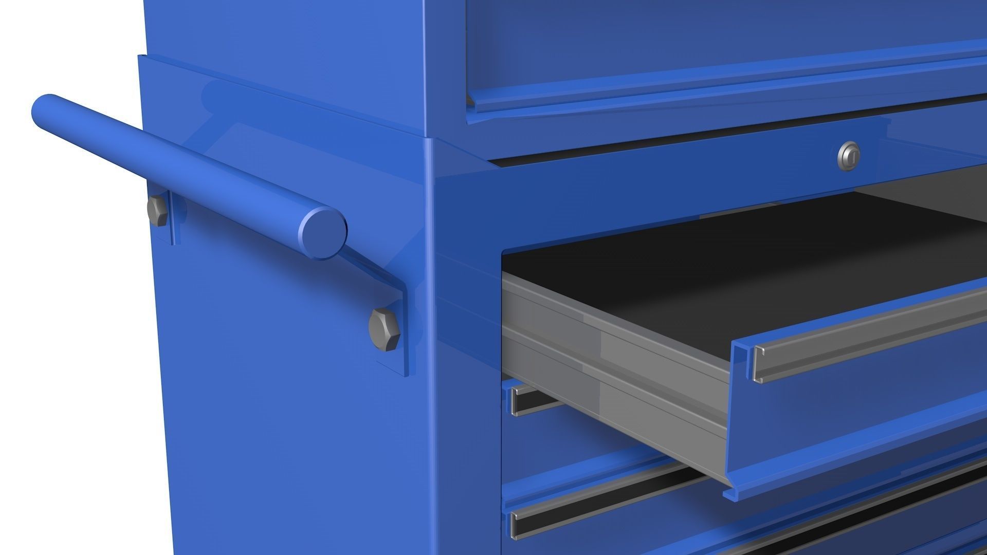 Workshop Tool Storage Cupboard 3D model_6