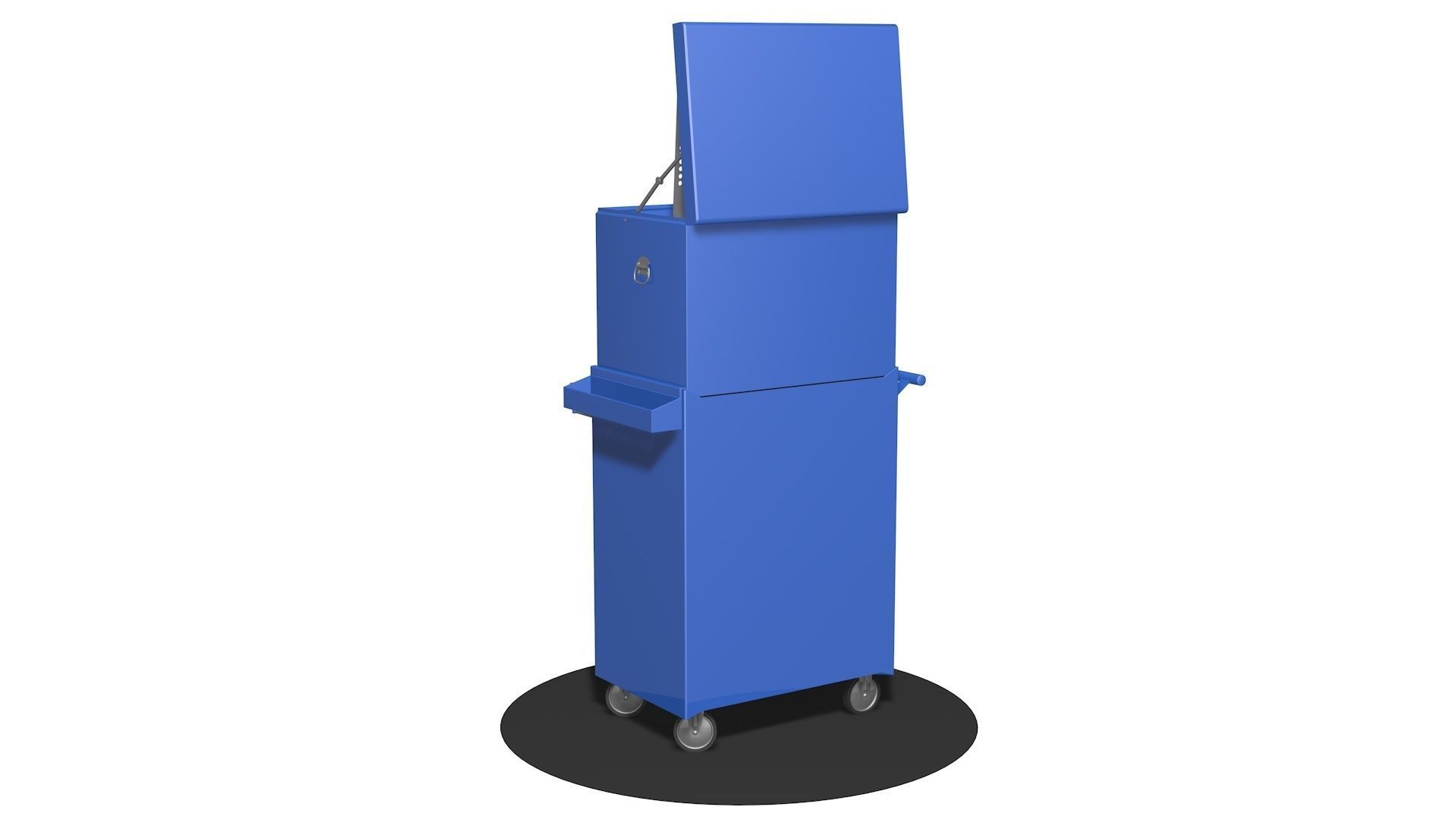 Workshop Tool Storage Cupboard 3D model_3