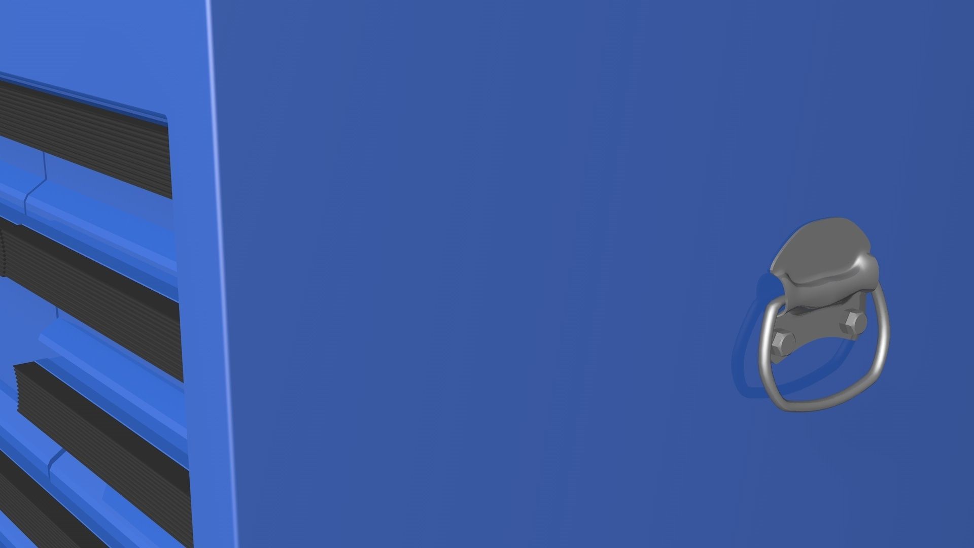 Workshop Tool Storage Cupboard 3D model_4