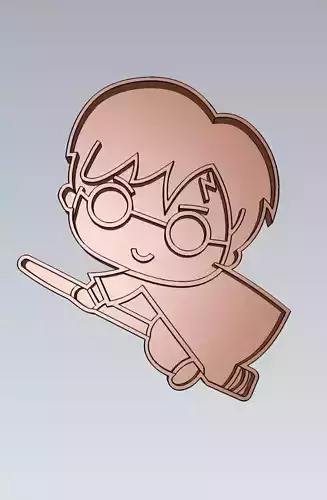 Harry Potter Cookie Cutter Stamp Cake Decorating
