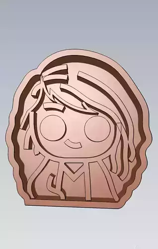 Harry Potter Hermione Granger Cookie Cutter Stamp Cake Decor