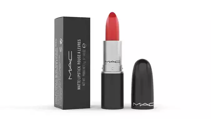 Mac Lipstick 3D model