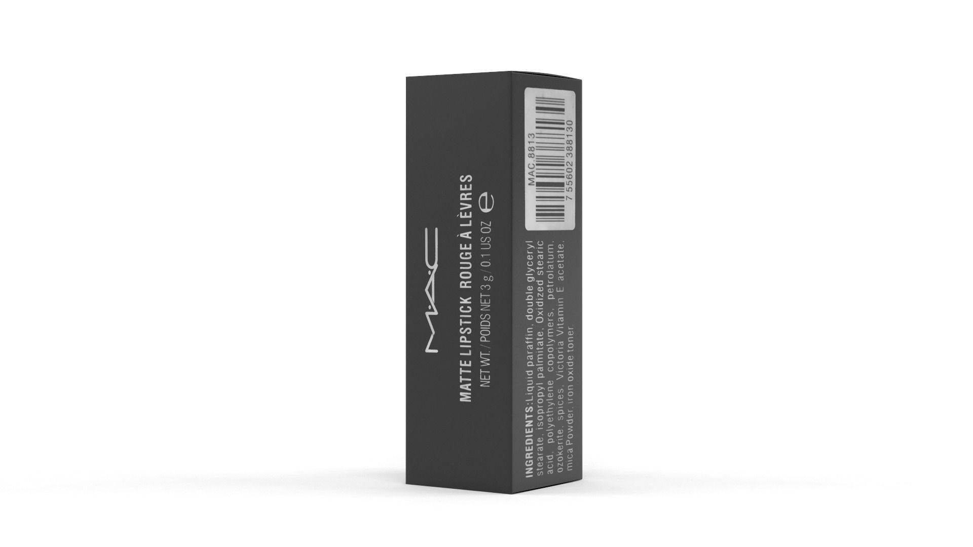 Mac Lipstick 3D model_3