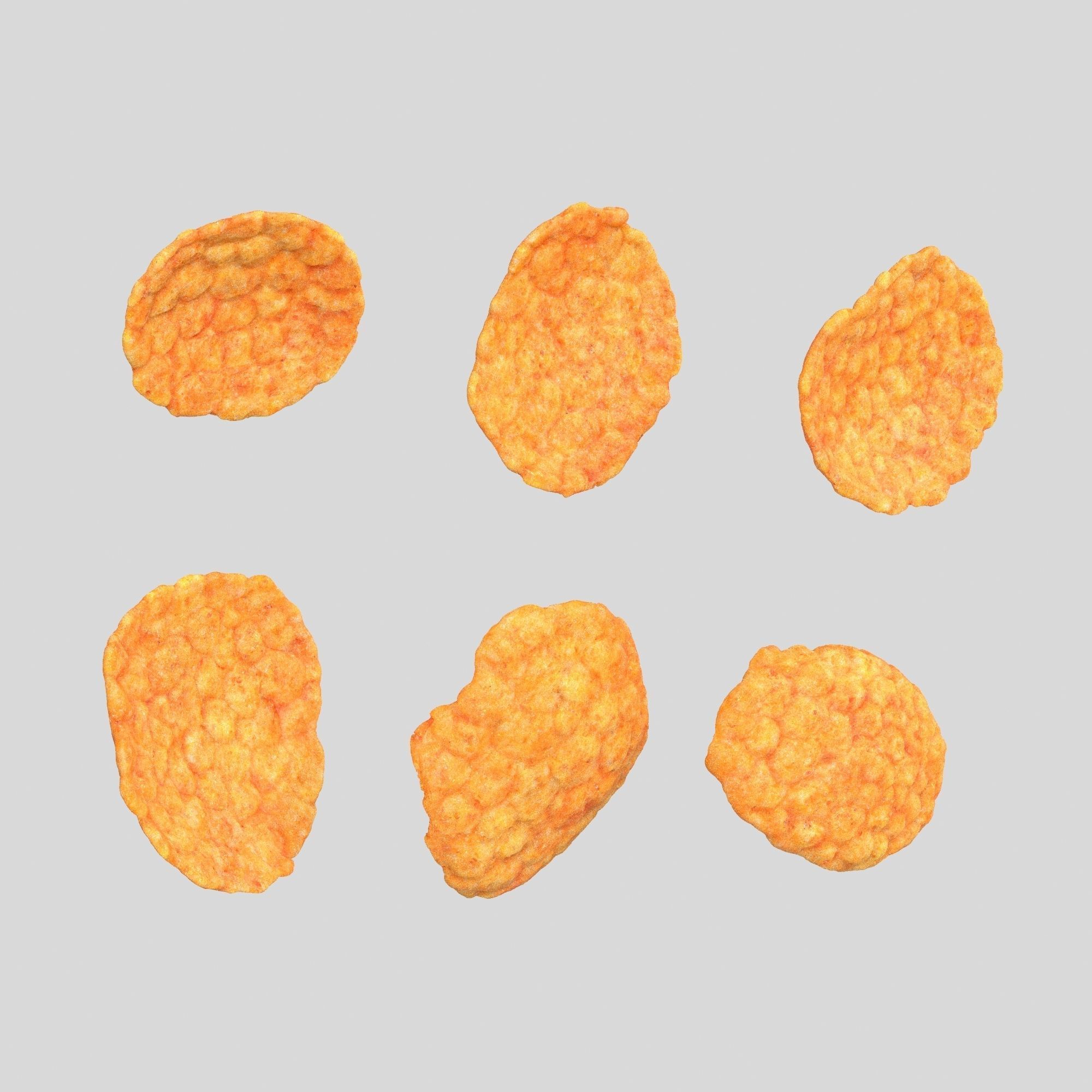 Corn Flakes Bowl 3D model_3