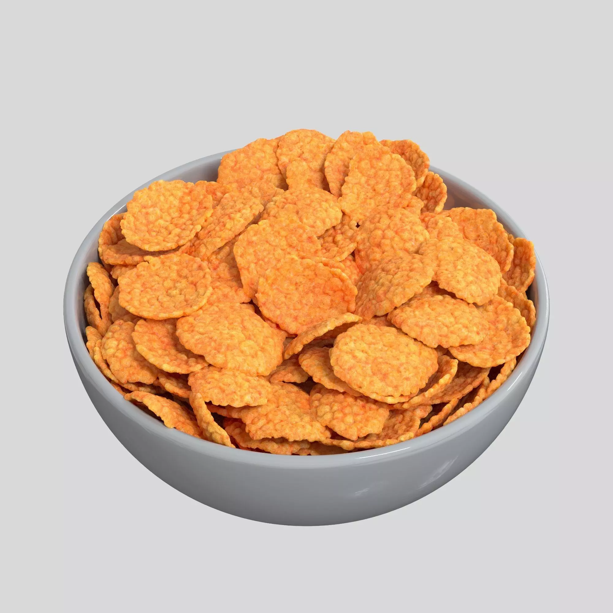 Corn Flakes Bowl 3D model_0