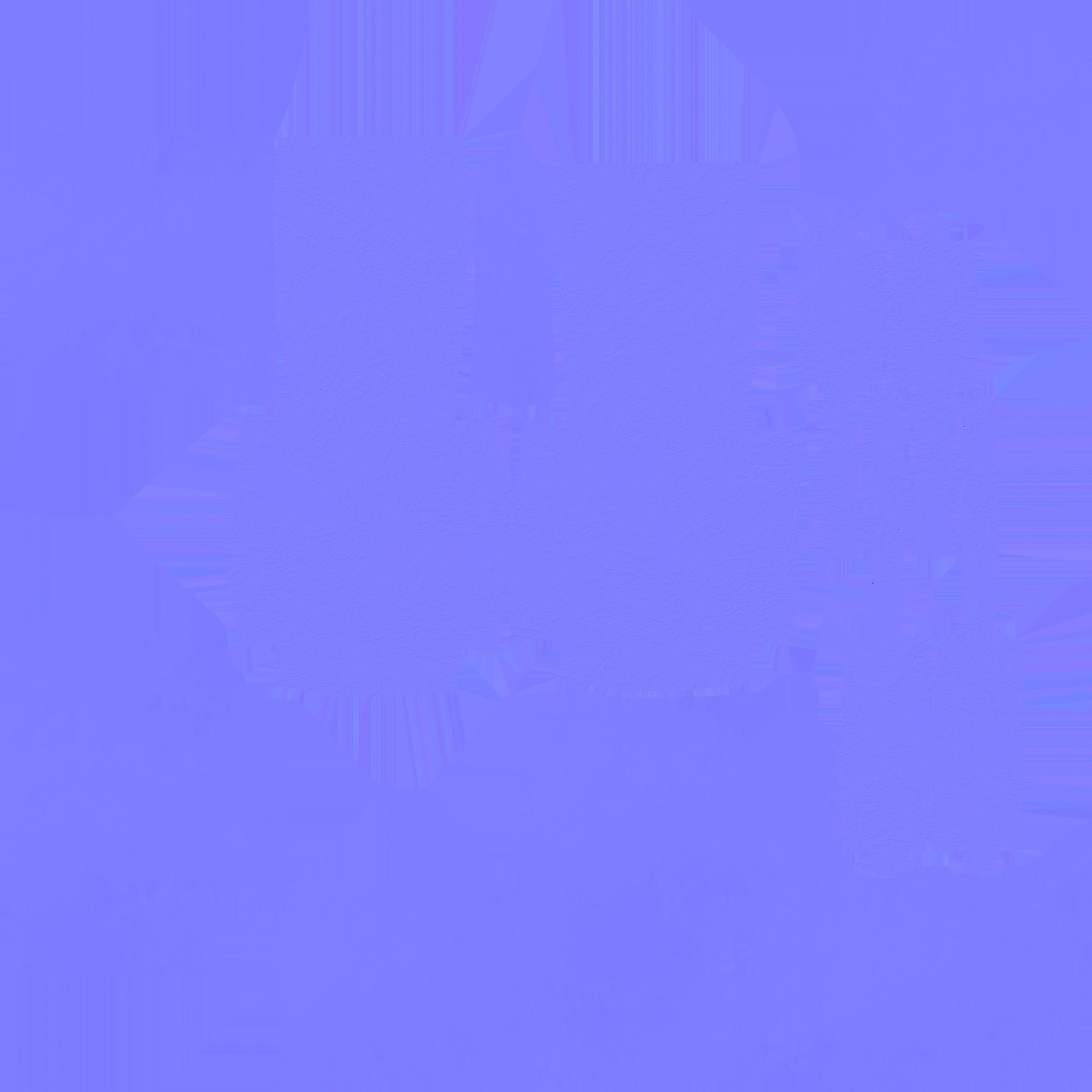 Full Black Armchair - Furniture Interior Design Low-poly 3D model_16