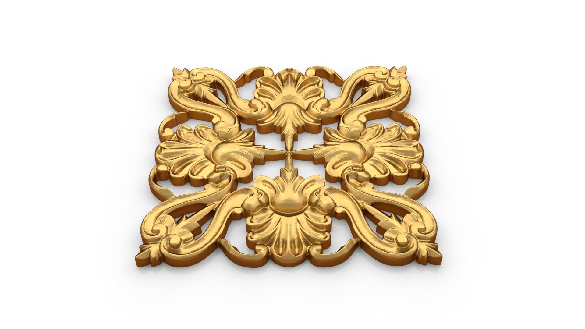 Classic decor ornament 31 3D print model_4