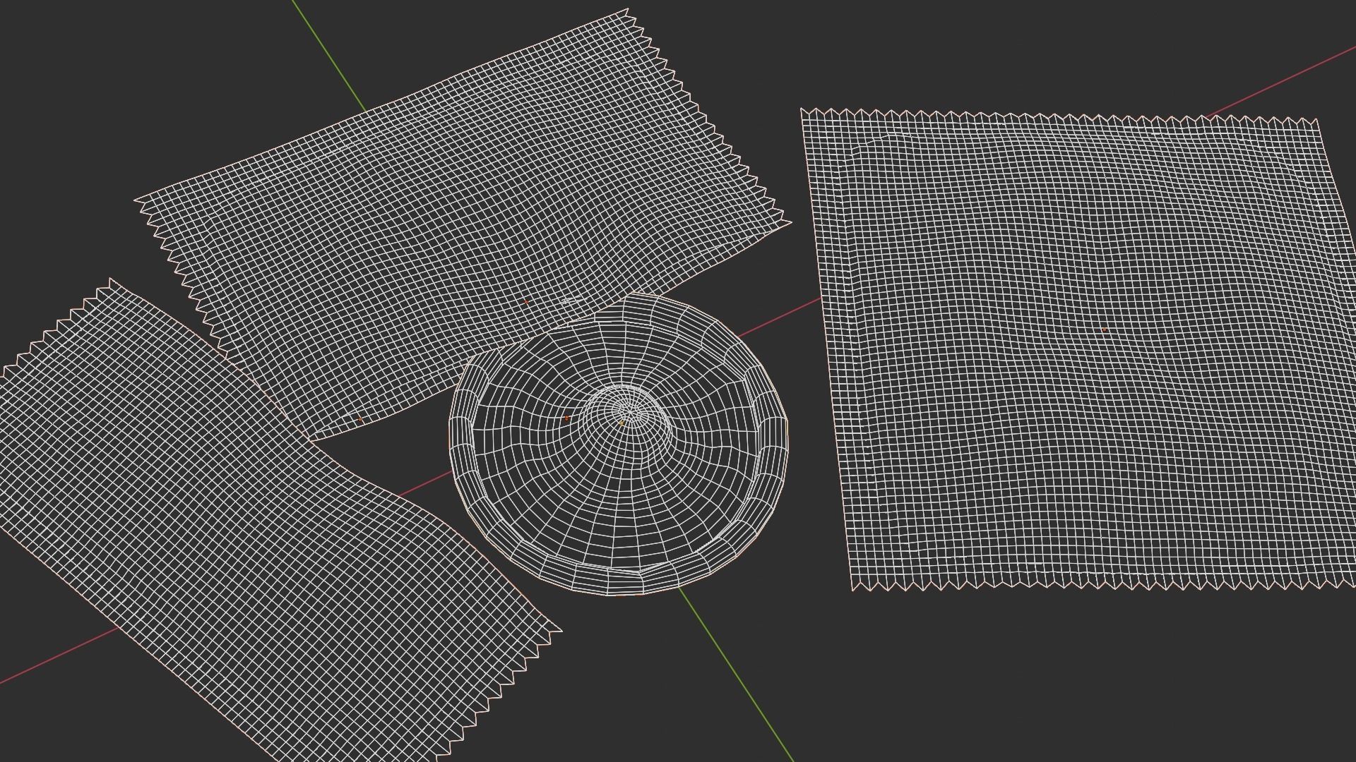 Package condom Low-poly 3D model_22