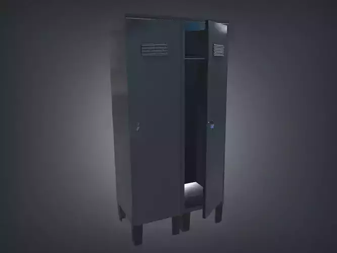 locker office 3D model