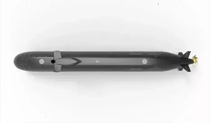 Taigei Class Submarine 3D model