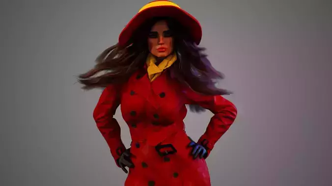  Carmen SanDiego 3D model