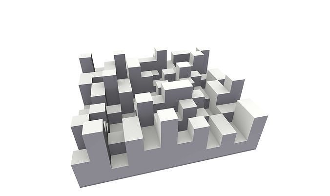 skyline diffuser Free 3D model
