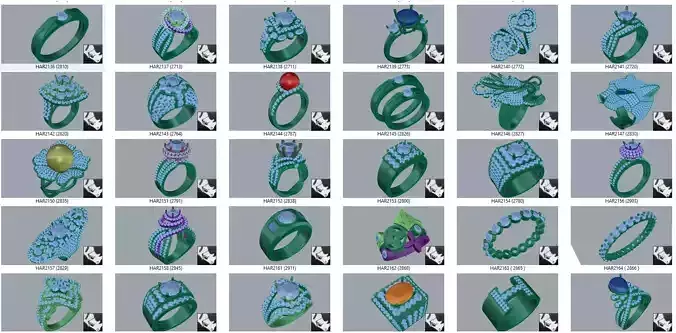 diamond ring man and women  313 files