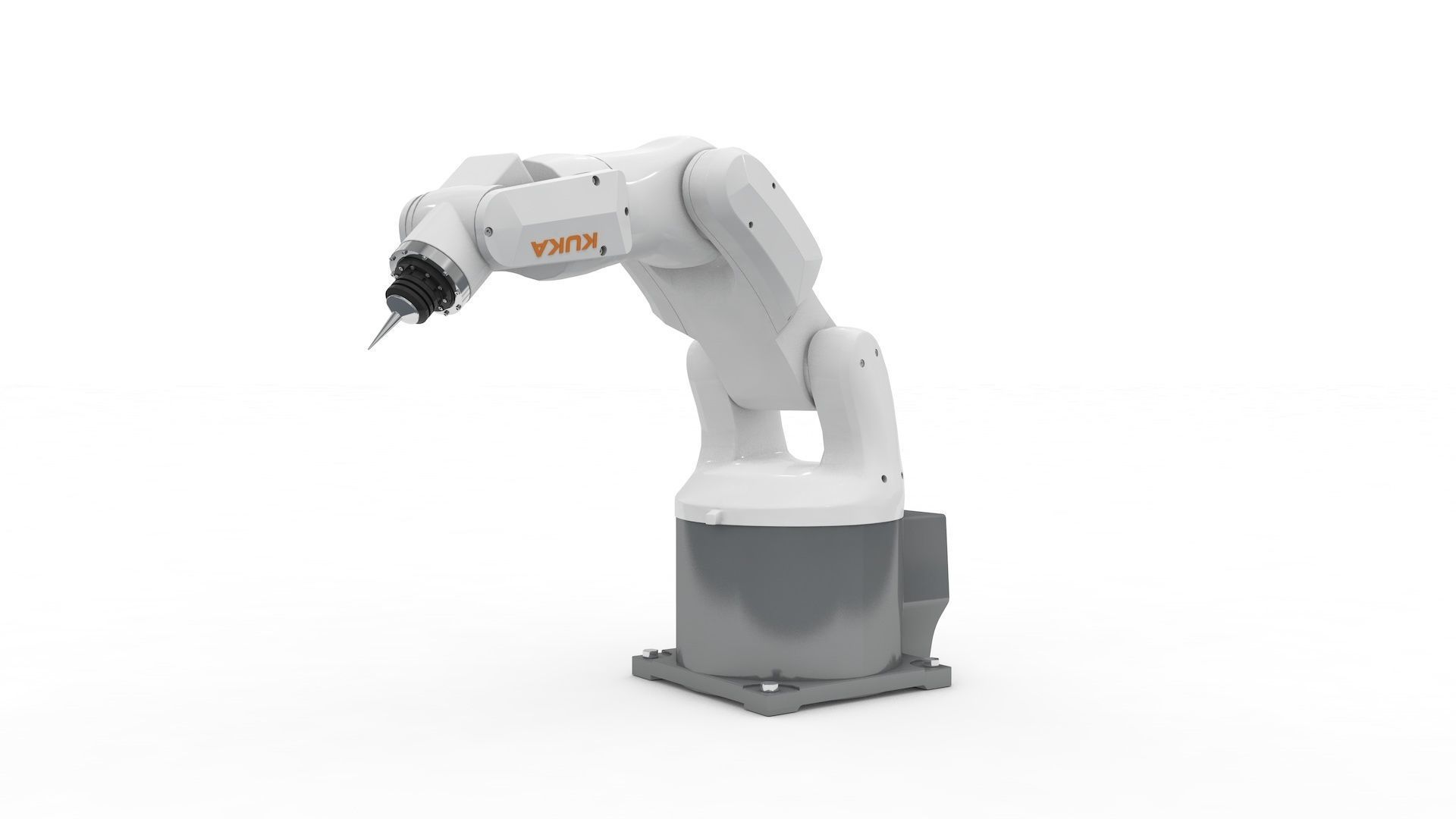 Robot Arm Kuka Agilus KR3 540 3D model_28