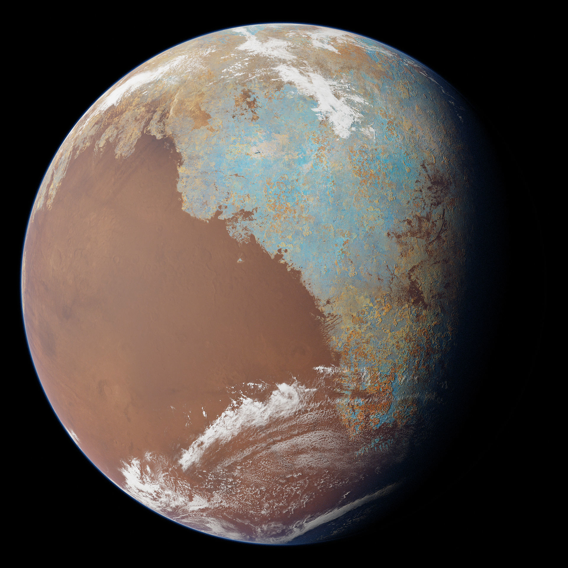 Planet Bormeir 12K 3D model_1