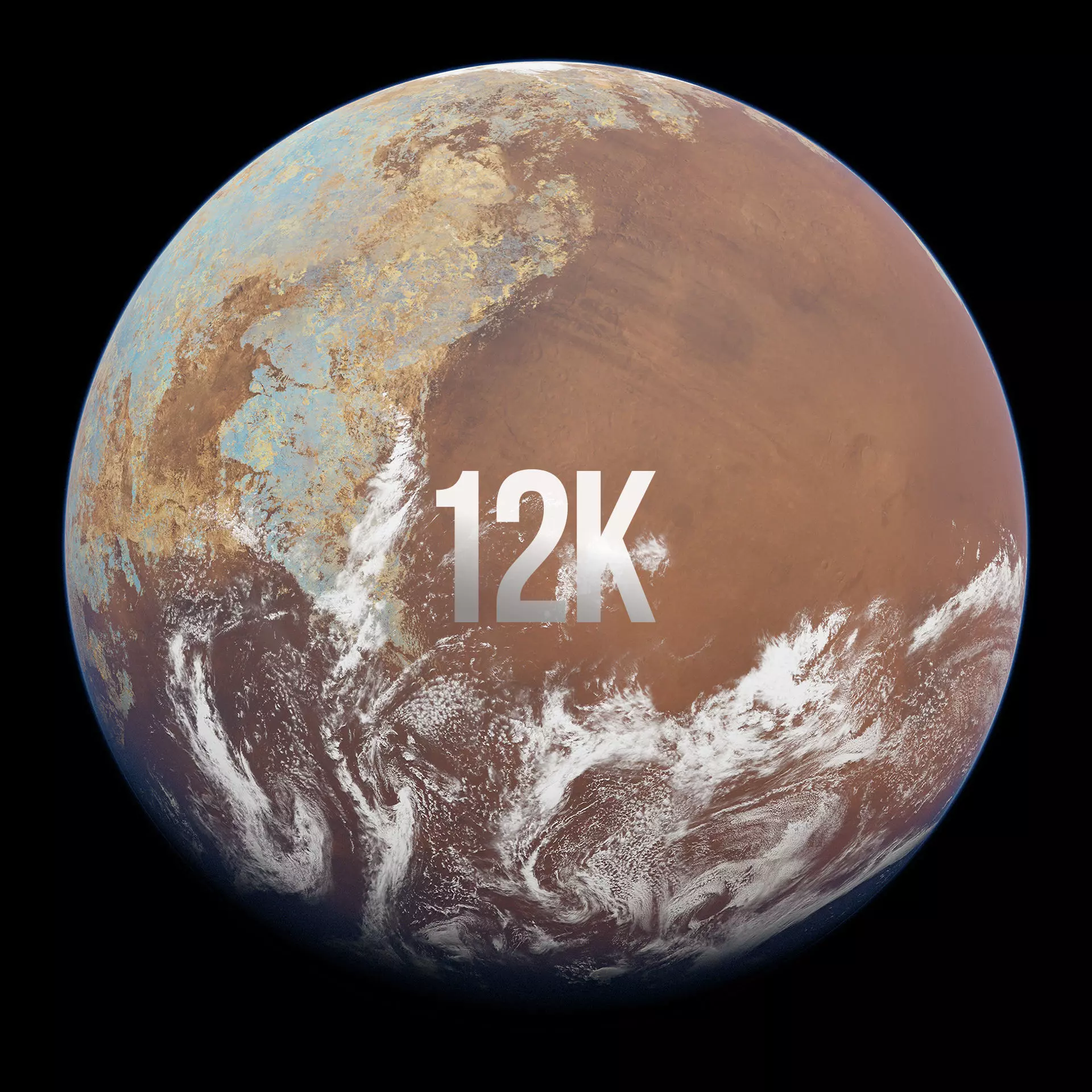 Planet Bormeir 12K 3D model_0