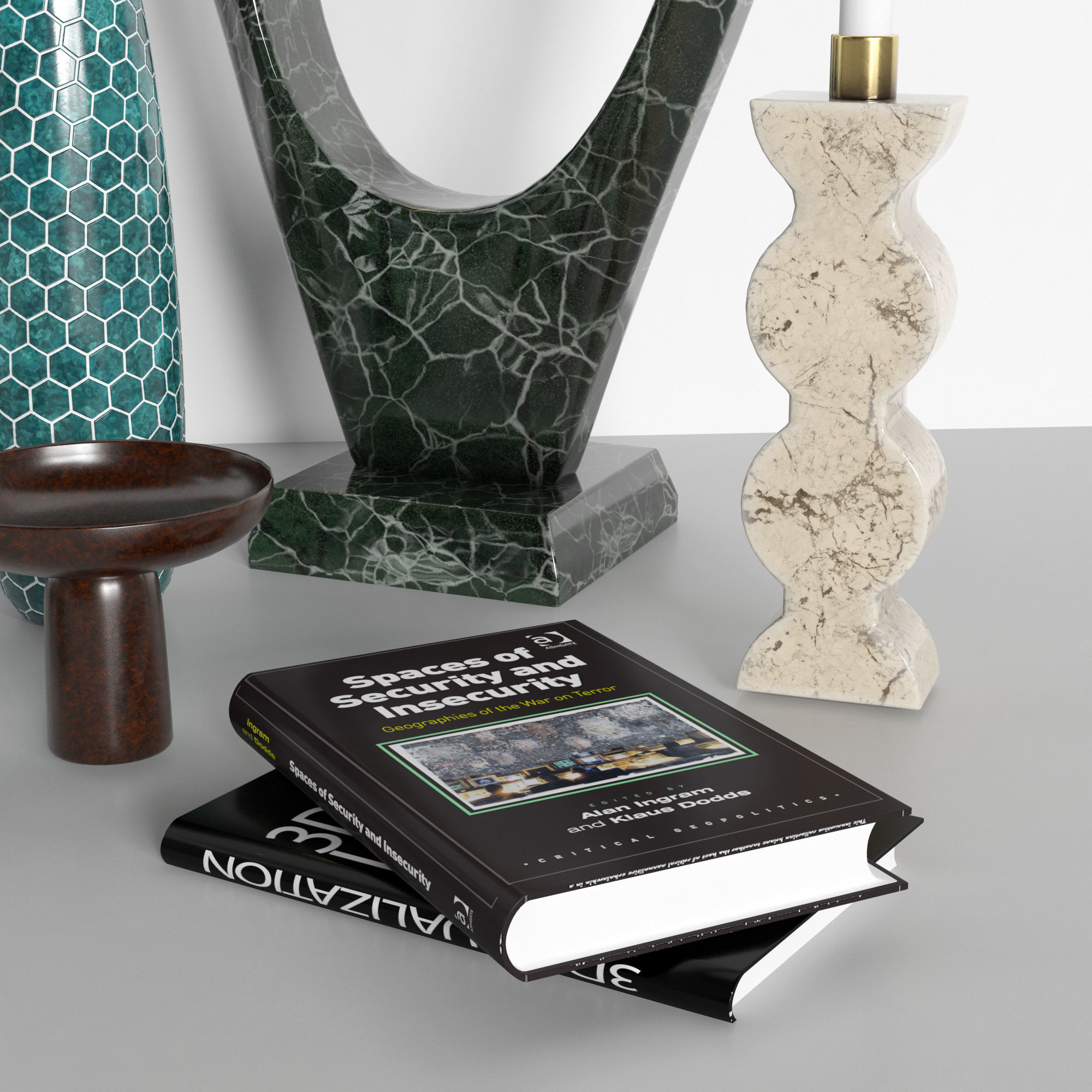 Decorative set  28 3D model_2