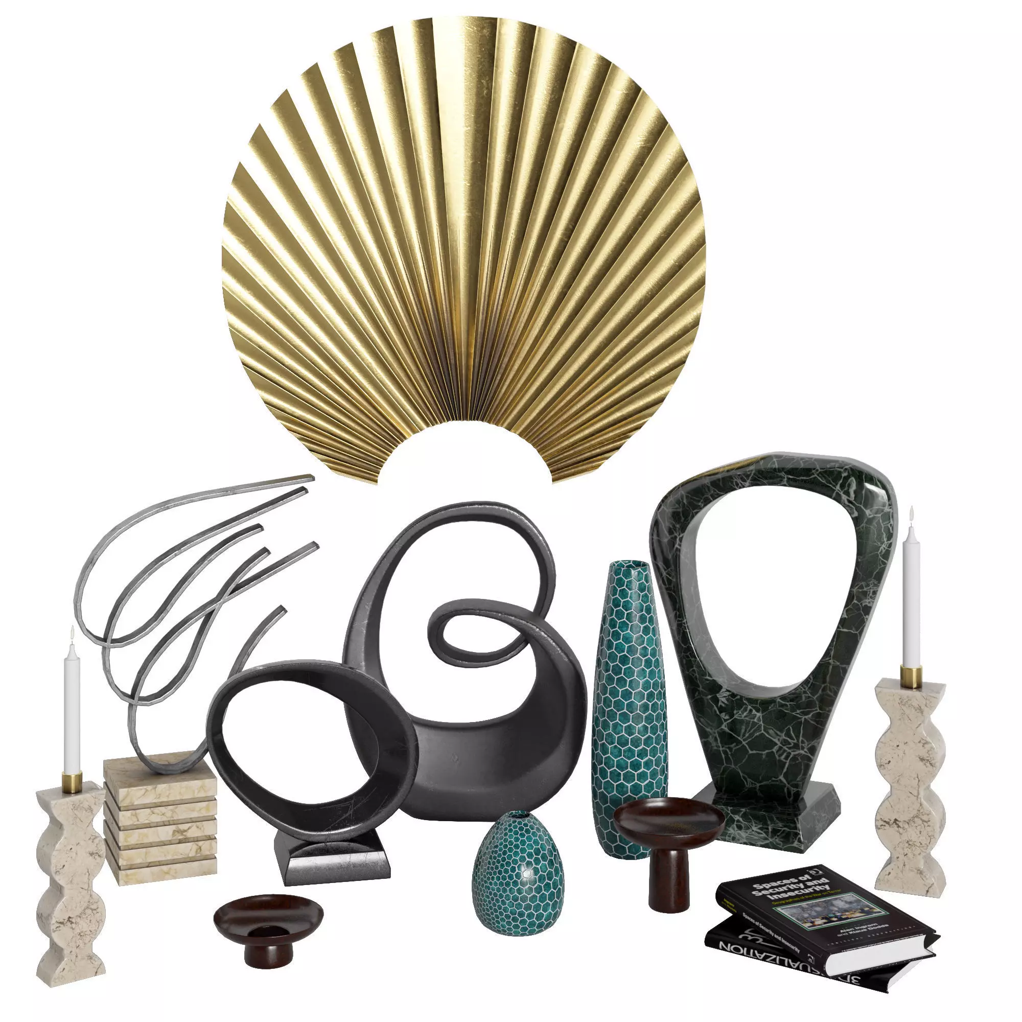 Decorative set  28 3D model_0