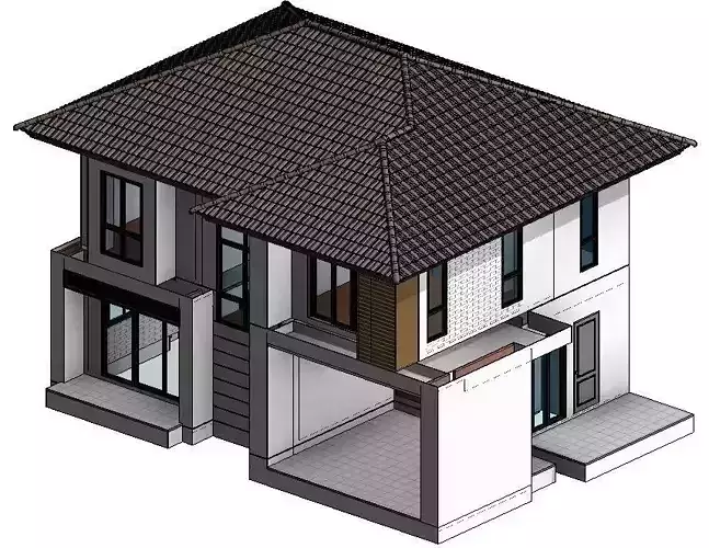 Revit Model Residential Vol1