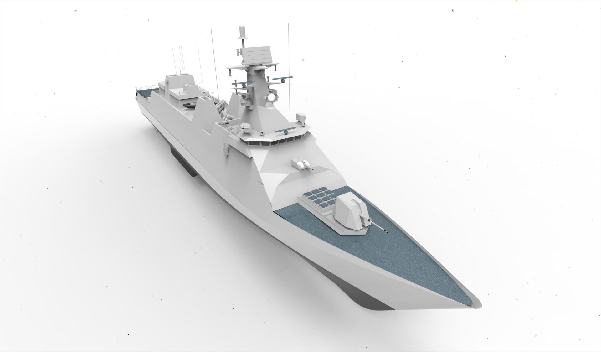 PKR SIGMA 105 Martadinata class 3D model_8