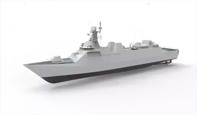 PKR SIGMA 105 Martadinata class 3D model