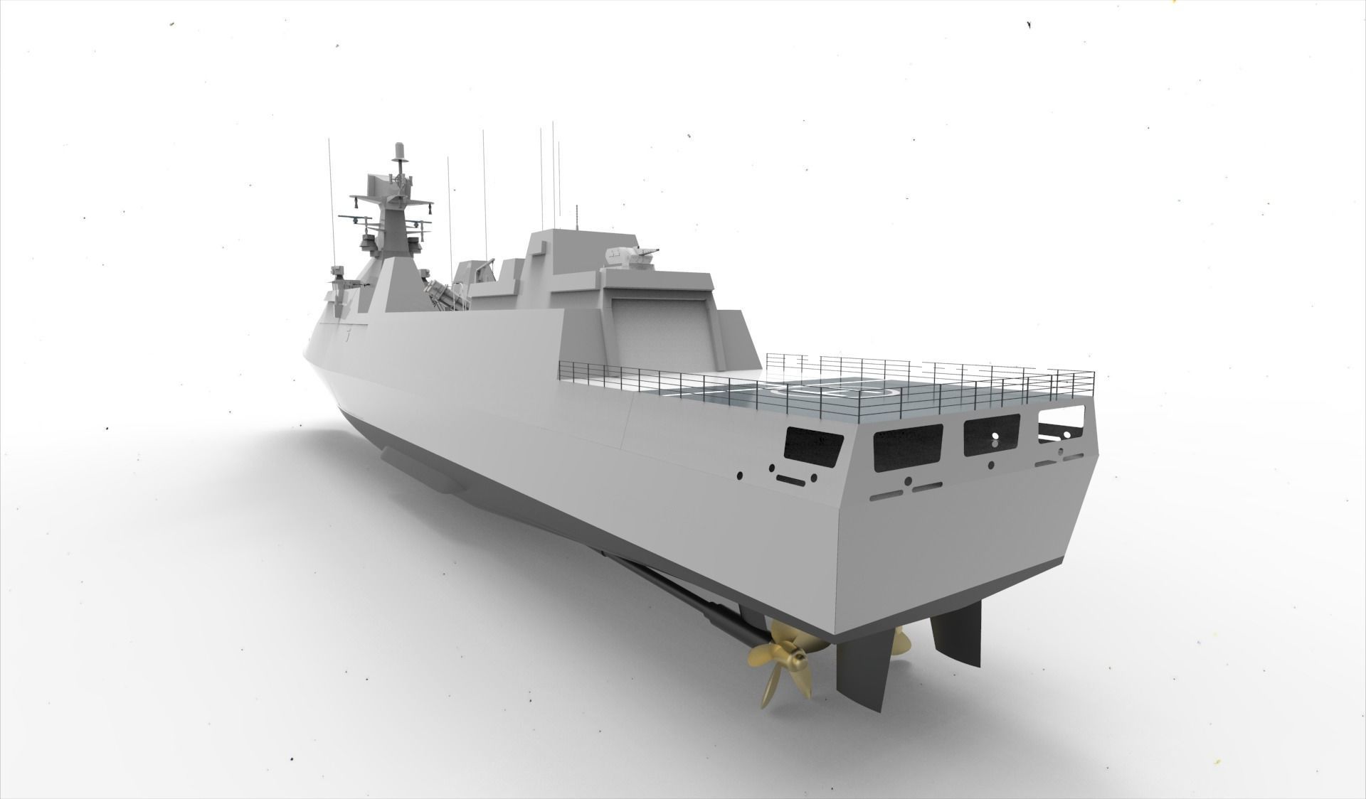 PKR SIGMA 105 Martadinata class 3D model_10