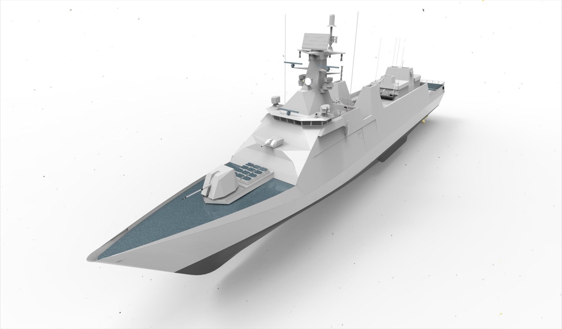 PKR SIGMA 105 Martadinata class 3D model_9