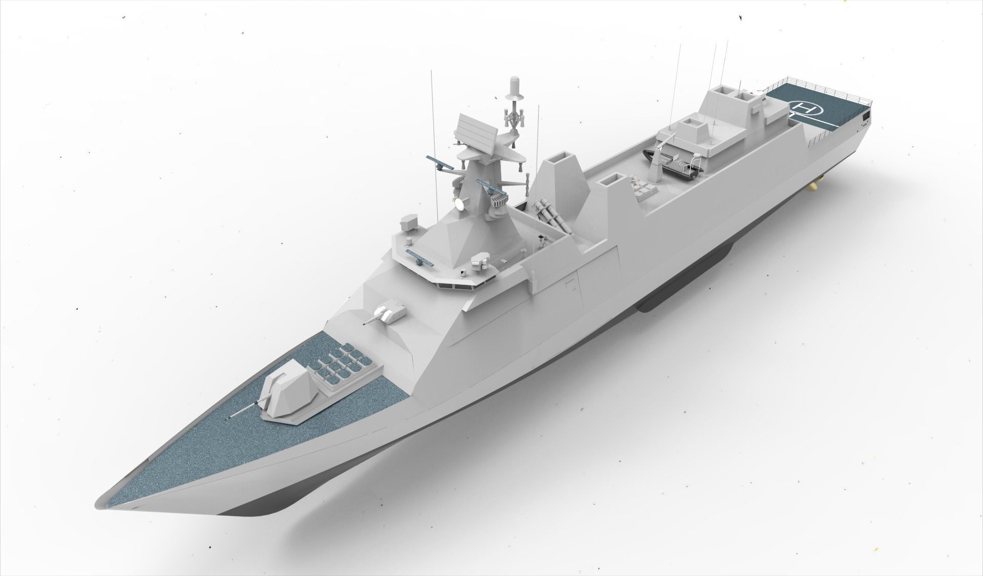 PKR SIGMA 105 Martadinata class 3D model_5