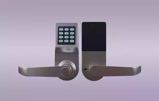 Metallic Digital Door Lock