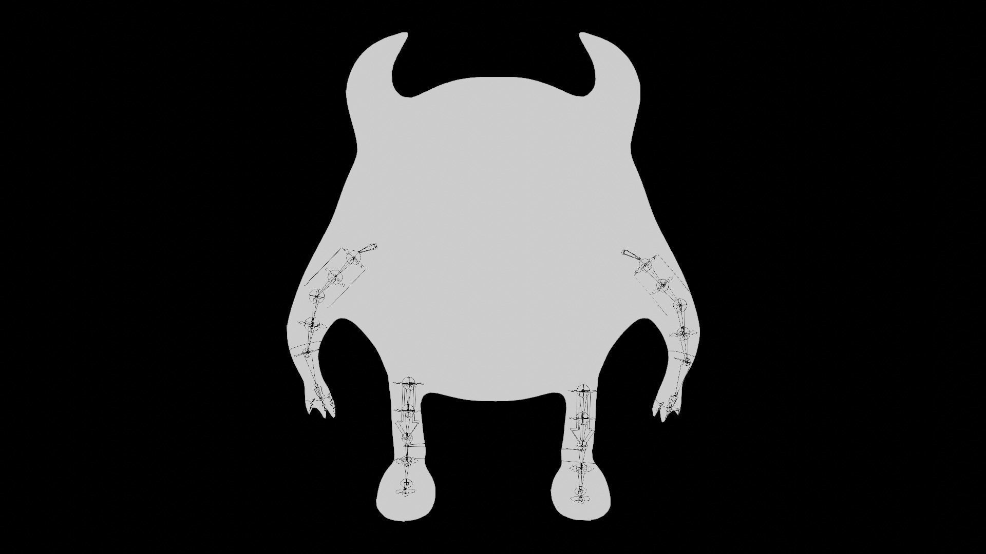 Loox from Undertale 3D model_6