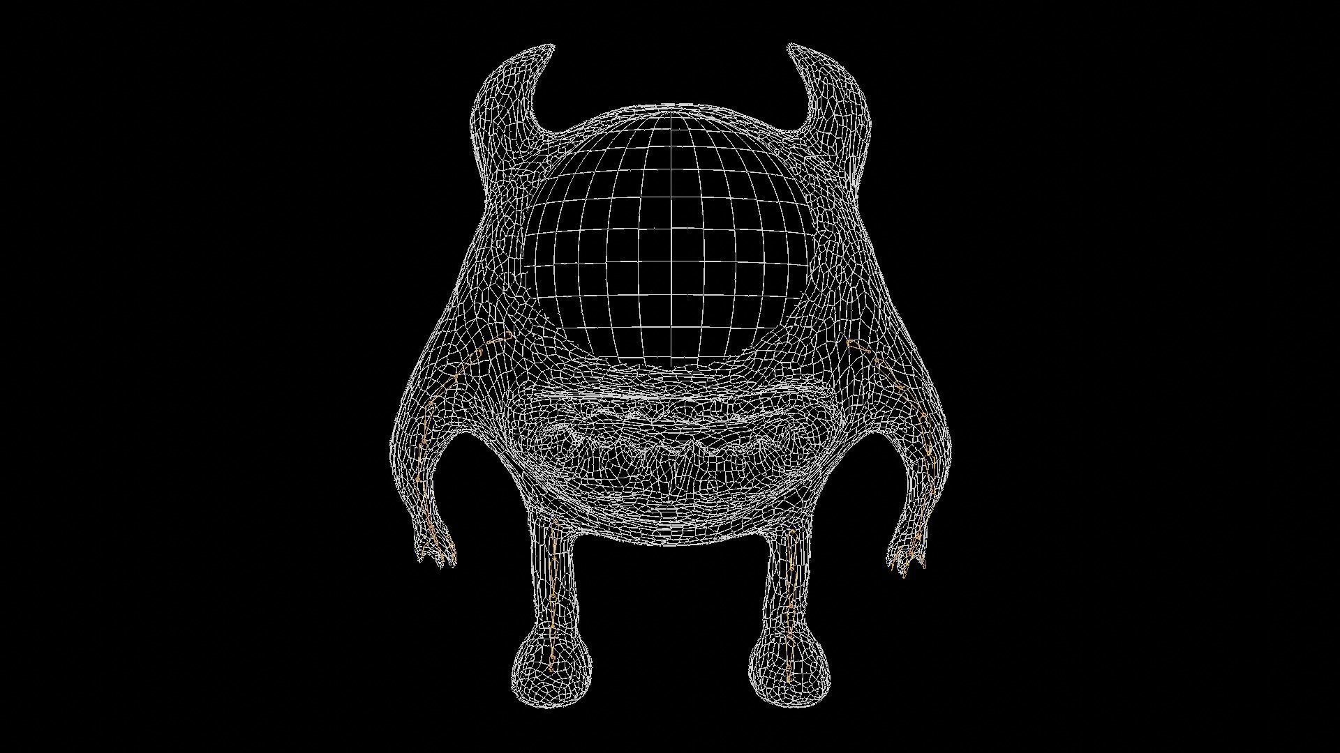 Loox from Undertale 3D model_8