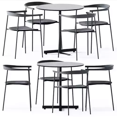 Table People by Alma Design 3D model