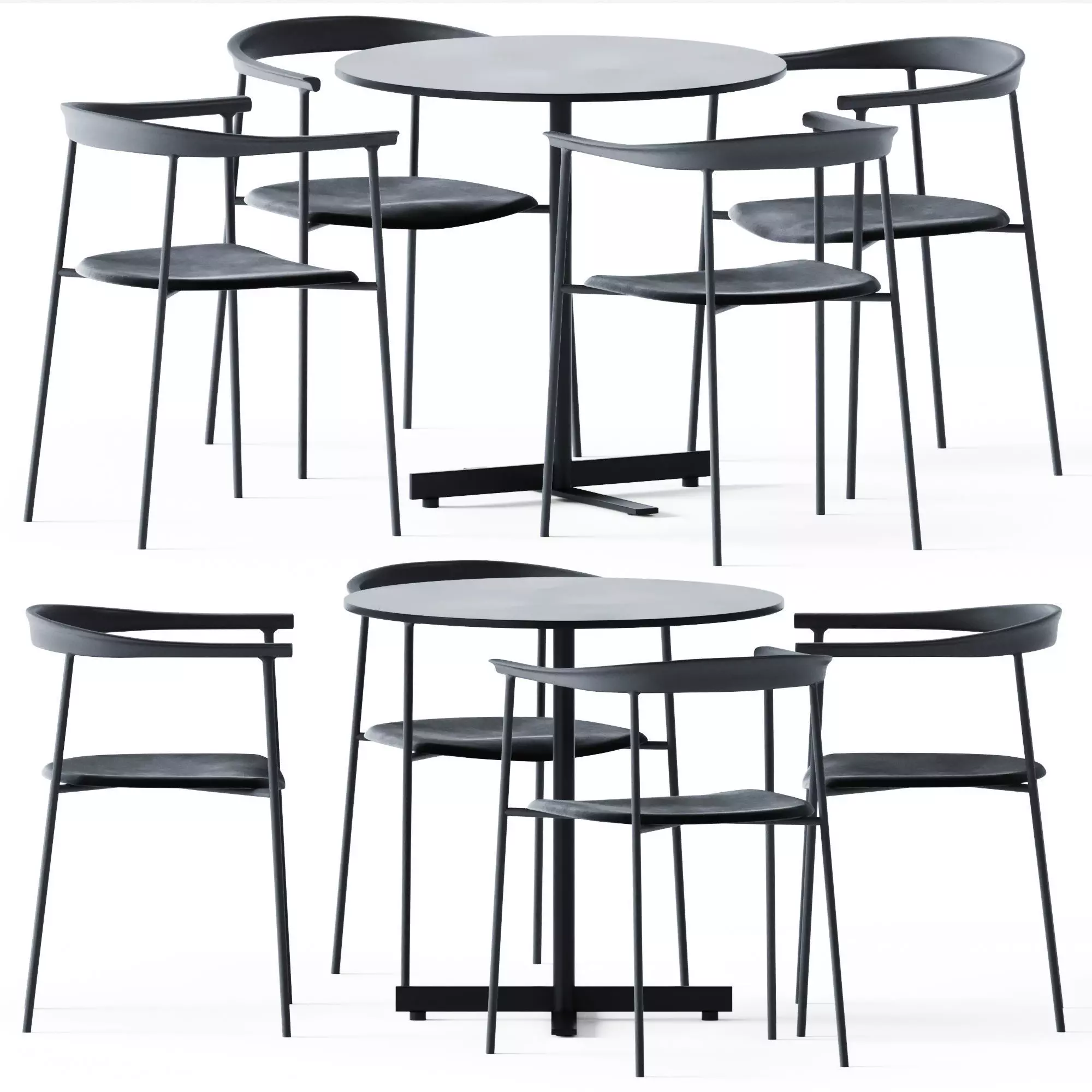 Table People by Alma Design 3D model_0