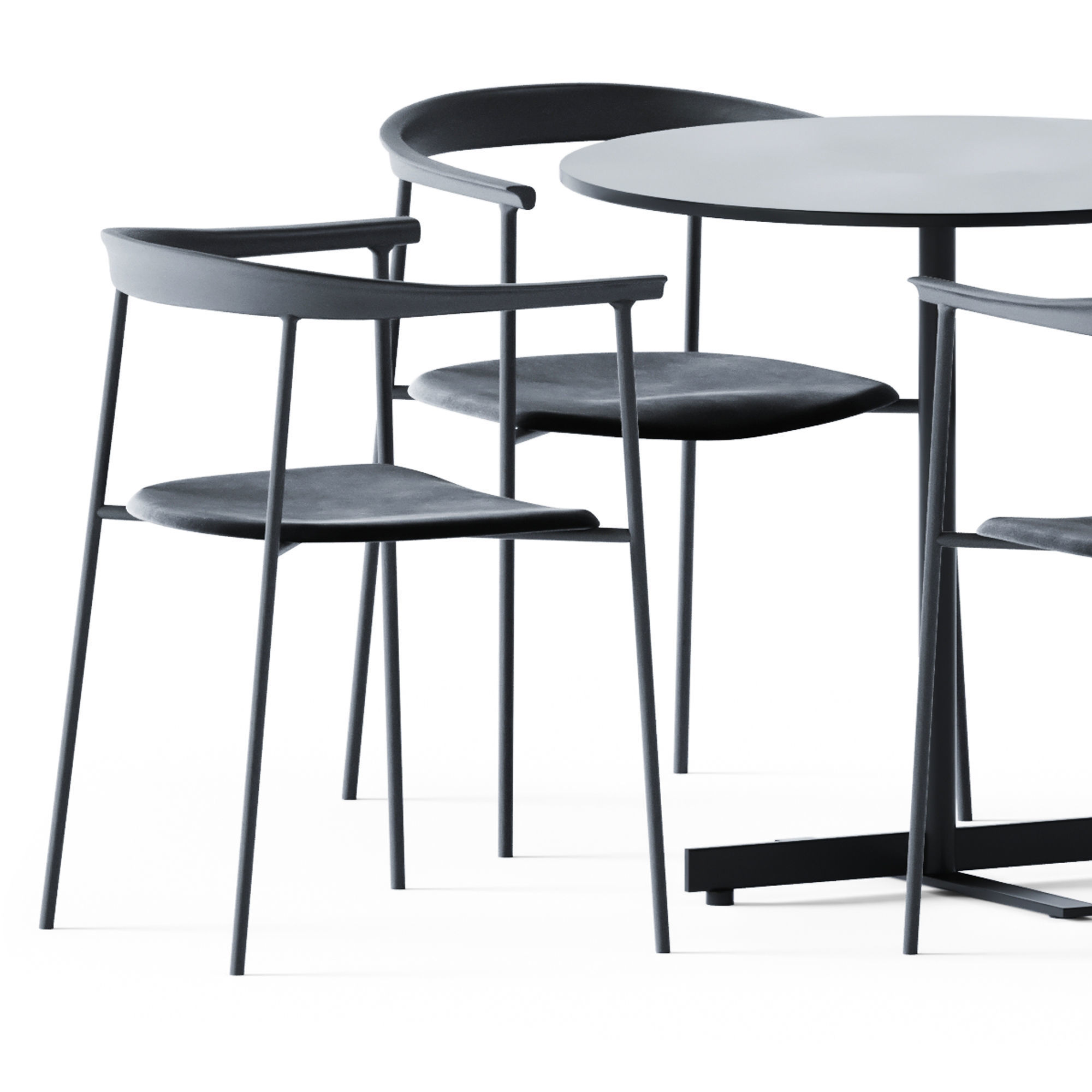 Table People by Alma Design 3D model_1