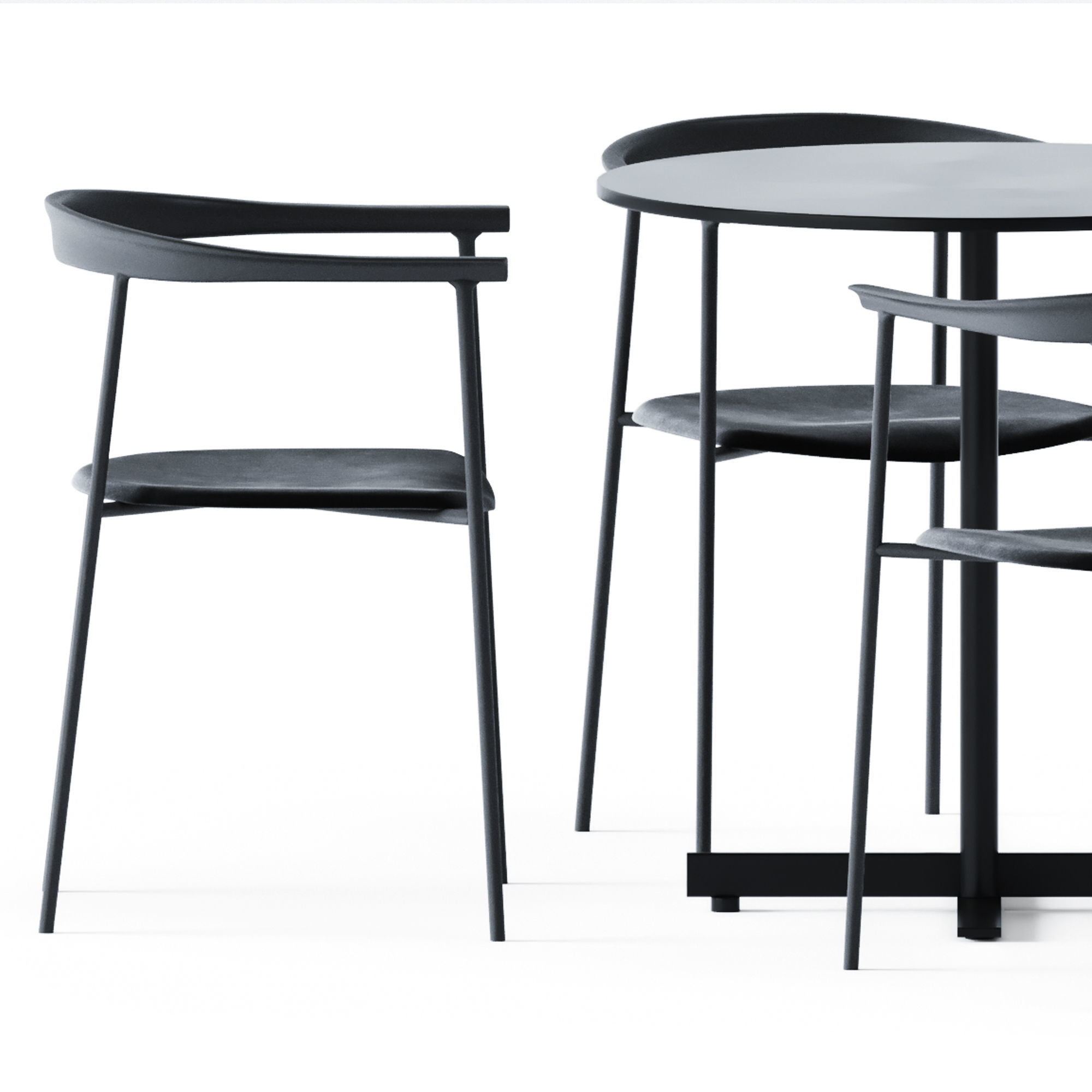 Table People by Alma Design 3D model_2