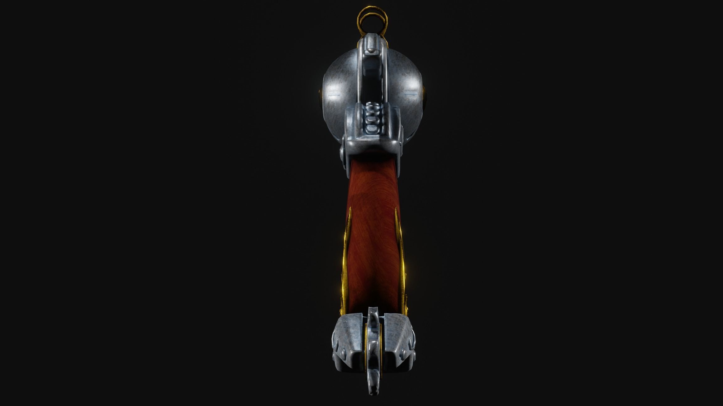 Overwatch McCree Sherlock Low-poly 3D model_3