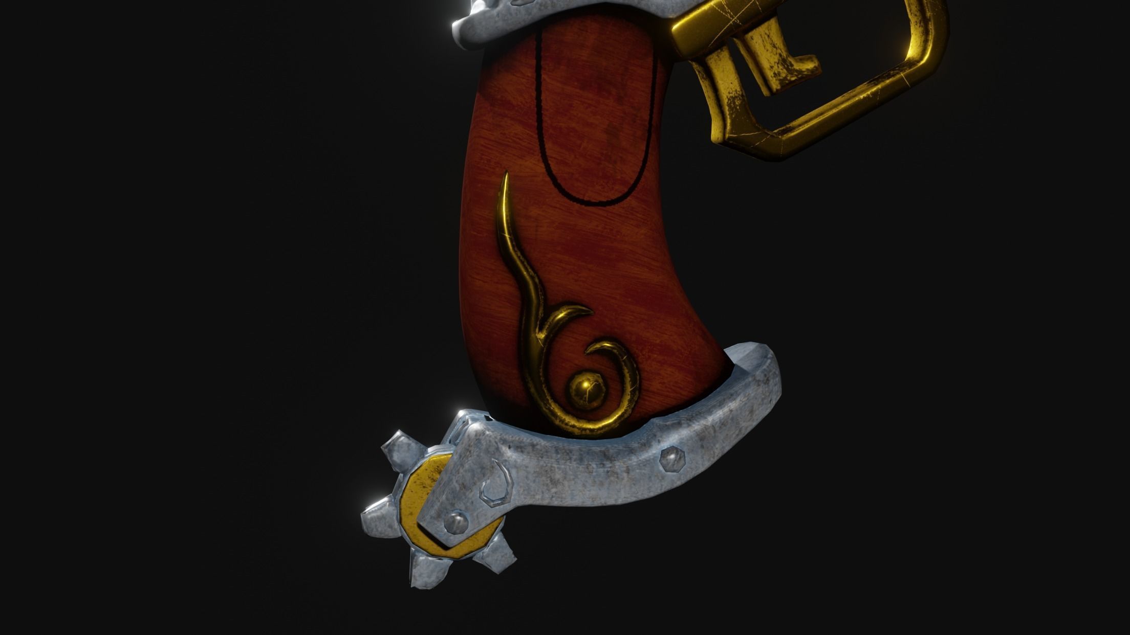 Overwatch McCree Sherlock Low-poly 3D model_9