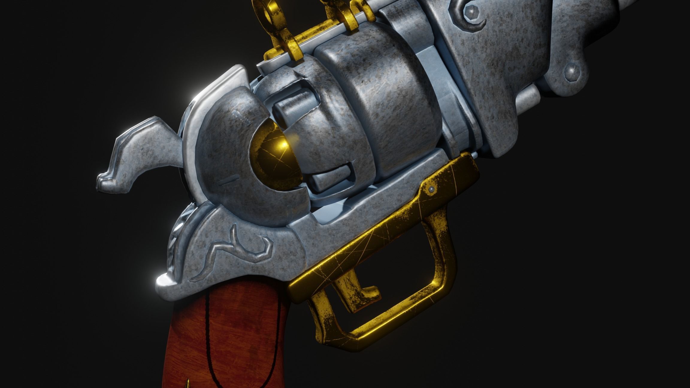 Overwatch McCree Sherlock Low-poly 3D model_1