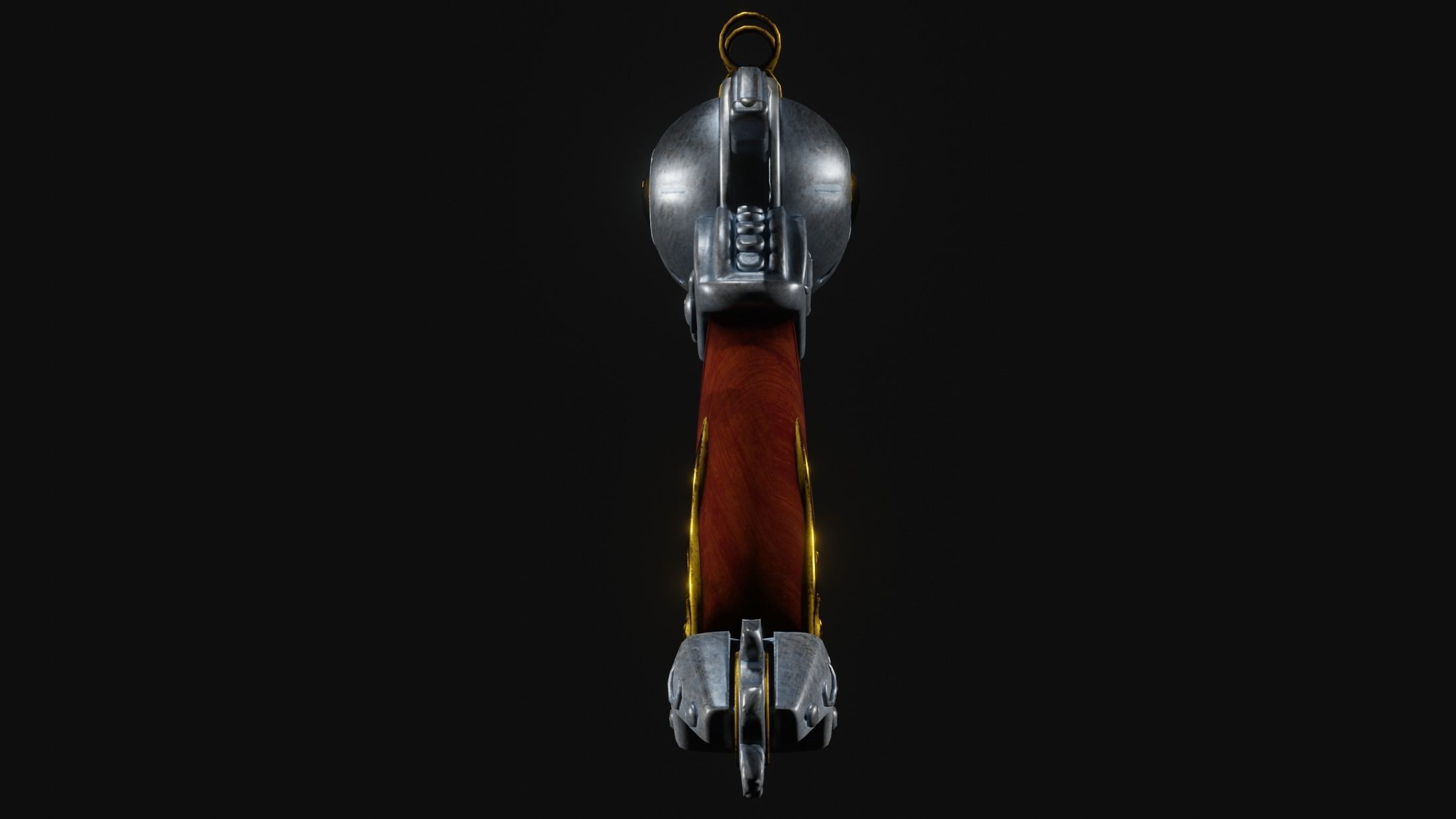 Overwatch McCree Sherlock Low-poly 3D model_10